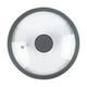thumbnail image 4 of Tapa universal para ollas, tapa de vidrio para ollas, utensilios de cocina, tapa de sartén portátil, silicona 24cm gris, 4 of 9