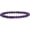 Amethyst, variant on Natural Serpentine Gemstone 6mm Round Beads Stretch Bracelet 7" Unisex