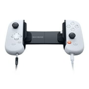 Backbone One - إصدار PlayStation (البرق) - وحدة تحكم ألعاب الهاتف المحمول لأجهزة iPhone - الجيل الثاني - أبيض