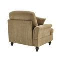 thumbnail image 6 of LiviNest Modular Sofa for Small Apartments: 2-Style 5-in-1 Space Solution - Detachable Ruffle Skirt & High-Density Foam - Compact Chenille Couch for Studio & Reading Nook, 6 of 6