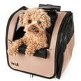thumbnail image 4 of Pet Life ® 'Pawdon Me ' Wheeled Airline Approved Travel Collapsible Pet Dog Carrier, 4 of 9