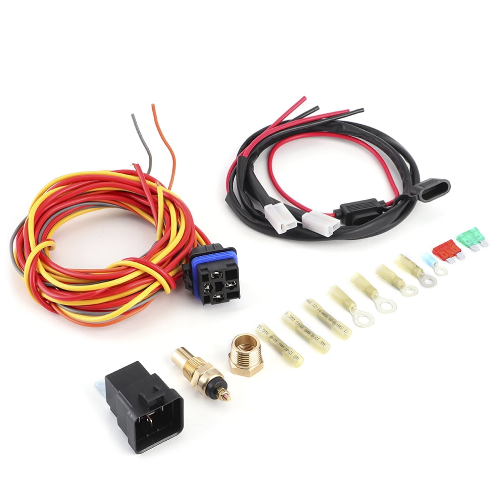 Dual Electric Fan Wiring Thermostat Fan Wiring Kit Dual Electric Car