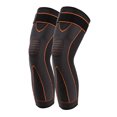 thumbnail image 1 of Extra Long Leg Support Knee Sleeves for Basketball, Football, Knee Pain, Exercise, 1 of 5