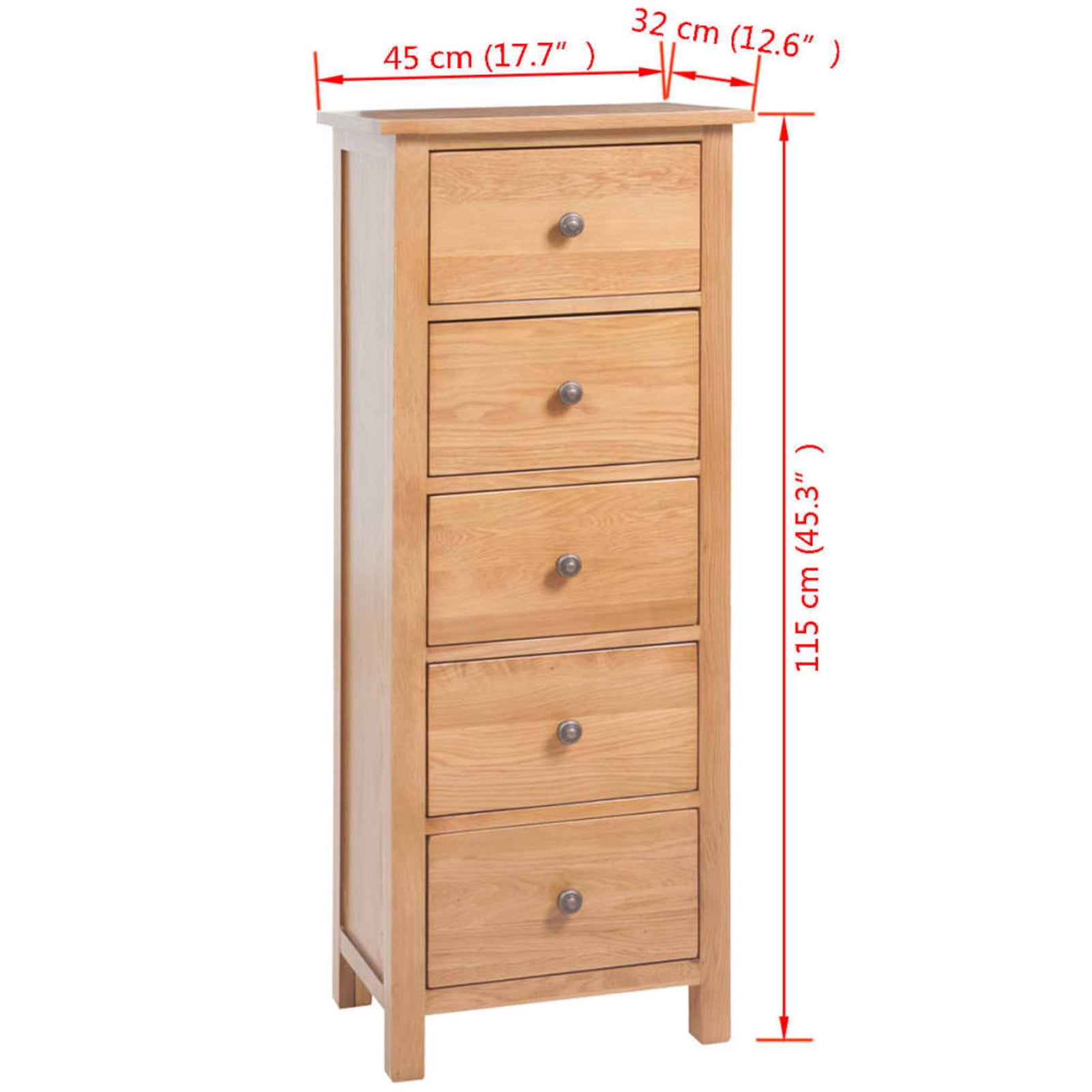 Details about   Chest of Drawers Tall Wooden Bedroom Dresser Modern Tallboy With Locks Cherry 