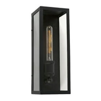 Forte Lighting 1155-01 Erin Outdoor Wall Sconce - Black