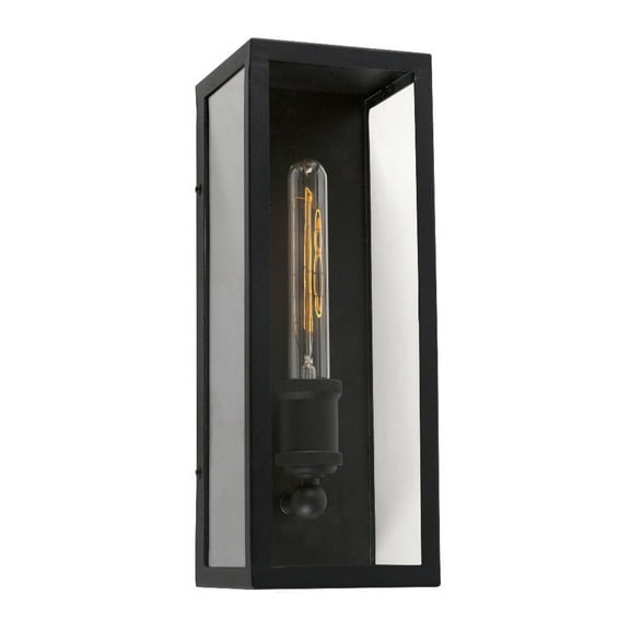 Forte Lighting 1155-01 Erin Outdoor Wall Sconce - Black