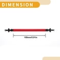 thumbnail image 4 of Unique Bargains 2 Pcs 150mm/5.91 Po Barres de Support de Lèvre Réglables Rouge, 4 of 6