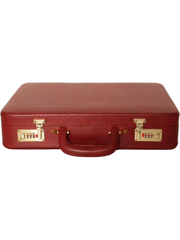 Men's Leather Briefcase | Business Leather Handbag | Doctors Safety Kit Bag Leather Attache | Gift For Him