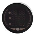 thumbnail image 2 of Termómetro Digital Electrónico Para Motocicleta 3 En 1, Voltímetro, Reloj De Tiempo, Indicador De Temperatura Inevent VI002717-00, 2 of 7