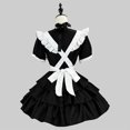 thumbnail image 5 of Womens Anime French Maid Lolita French Maid Apron Fancy Dress Cosplay Costume S-5XL, 5 of 5