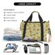 thumbnail image 5 of Balery Cute Avocado Bolsa de Gimnasio para Mujeres, Bolsa de Viaje con Bolsillo Húmedo, Bolsa de Fin de Semana para Mujeres, Bolsa de Viaje Resistente al Agua, 5 of 7