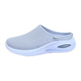 thumbnail image 2 of Orthopedic Shoes for Women Wide Width, Womens Slip On Walking Shoes, Women's Slip-On Mules Breathable Mesh Summer Slippers Lightweight Soft Sole Casual Shoes for Daily Wear, Gray 6, 2 of 6