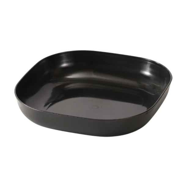 Yhmxh Platos de 5.7 pulgadas de ancho y 5.7 pulgadas de largo. Platos de cena impenetrables, aptos para lavavajillas y microondas. Platos de plástico reutilizables y ligeros para cocina o camping.