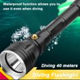 thumbnail image 3 of Linterna Subacuática 100m Buceo LED Impermeable, 3 of 9
