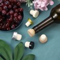 thumbnail image 5 of Uxcell 16Pack T-shaped Stoppers, 0.79inch Cork Wine Stopper Wine Bottle Corks, Silver, 5 of 6