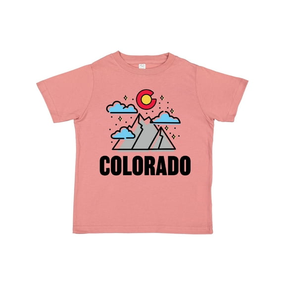 Inktastic Colorado Mountains and Clouds Boys or Girls Toddler T-Shirt