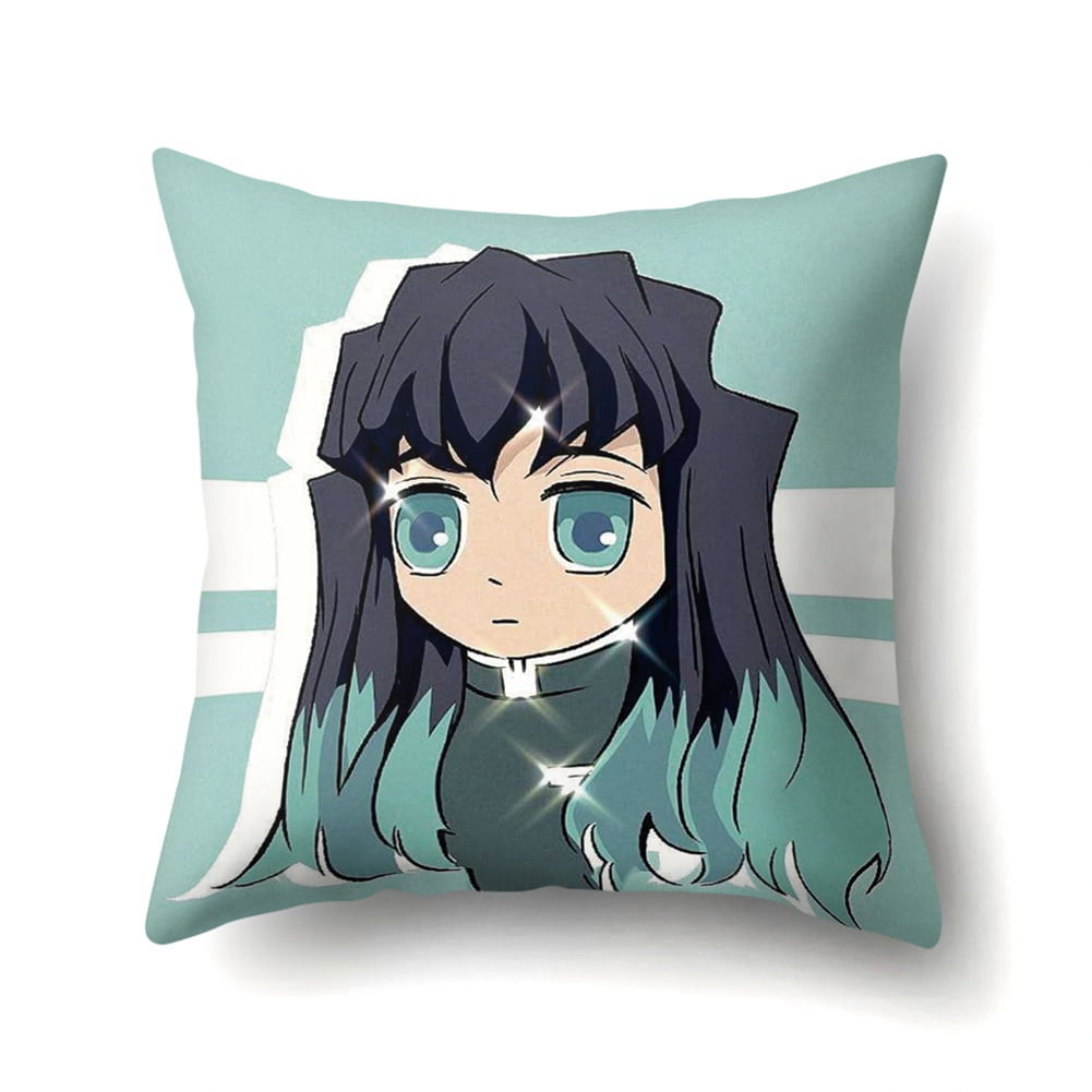 HEQU Vid-Rc Anime Demon Slayer Decor Pillow Case Printing Cushion Cover ...