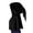 Black, variant on Women Fashion Casual Halloween Hood Cloak Coat Role Playing Witch Hooded Cloak Shawls for Women Red,One Size