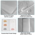 thumbnail image 3 of Uxcell Transparent Jewelry Storage Album, 84 Pockets Jewelry Organizer Storage Book with 50 Zipper Bags, 3 of 4
