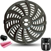 6QT Air Fryer Tray for Gourmia GAF698/GAF686 Air Fryers, Premium Nonstick Air Fryer Grill Pan, Grill Crisper Plate Tray Insert Grate Rack Grid Shelf for Gourmia 6QT Air Fryers, Dishwasher Safe