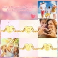 thumbnail image 6 of FindChic Charm Bracelets for Women Heart Initial Letter W Charm Gold Plated Bracelet for Mom Girlfriend Birthday Mother's Day Gift with Box, 6 of 13