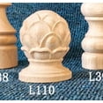 thumbnail image 1 of Shisuyan Wooden Finials For Home Decor: Pineapple Designed Wood Finial For Curtain Rods Bedposts - European Style Decorative For Home, 1 of 8