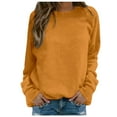 thumbnail image 1 of Sweat à Capuche pour Femmes Manches Longues Col Rond T-Shirt Imprimé Blouse Mode Urbaine pour Usage Quotidien Maison Extérieur Entraînement, 1 of 5