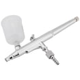 thumbnail image 3 of Dual Action Airbrush Kit Large Capacity Cup Spray  Paint Art Set Tools, 3 of 8