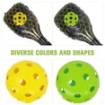 thumbnail image 4 of Miangastore 4pcs Punching Balloon for Sports Party Racket Shaped Cartoon Balloon Birthdays Outdoor Celebrations Foil Hole Ball Balloon Set, 4 of 8