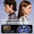 thumbnail image 3 of M91 Ear Clip Wireless Bluetooth Headphones Noise Cancelling Headphones, 3 of 5