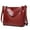 Red, variant on Women Leather Handbag Shoulder Crossbody Bag Tote Satchel Handbag for Christmas Gifts