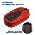 thumbnail image 4 of 1uds TPU Llavero Cubierta Rojo Unique Bargains carcasas de llaves automotrices, 4 of 7