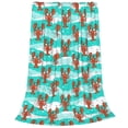 thumbnail image 2 of Fotbe Lobsters Of Turquoise Waves Manta de Franela Acolchonada con Estampado, Súper Suave y Esponjosa, Extra Grande para Sofá, Cama, Uso Todo el Año-80"x60", 2 of 7