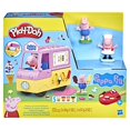 thumbnail image 3 of Play-Doh Peppa's Ice Cream Playset with Ice Cream Truck, Figures, and 5 Cans, 3 of 12