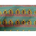 thumbnail image 4 of oneOone Cotton Poplin Fabric Floral Block Print Sewing Fabric BTY 42 Inch Wide, 4 of 4