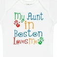 thumbnail image 4 of Inktastic My Aunt in Boston Loves Me Boys or Girls Baby Bodysuit, 4 of 5