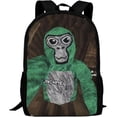 thumbnail image 7 of Monkey Backpack Game Backpack Gorilla Tag 3D Pattern Printed Travel Backpack Casual Lightweight Laptop Backpack Novelty Game Backpacks Gorilla Tag Fan Gift, 7 of 7