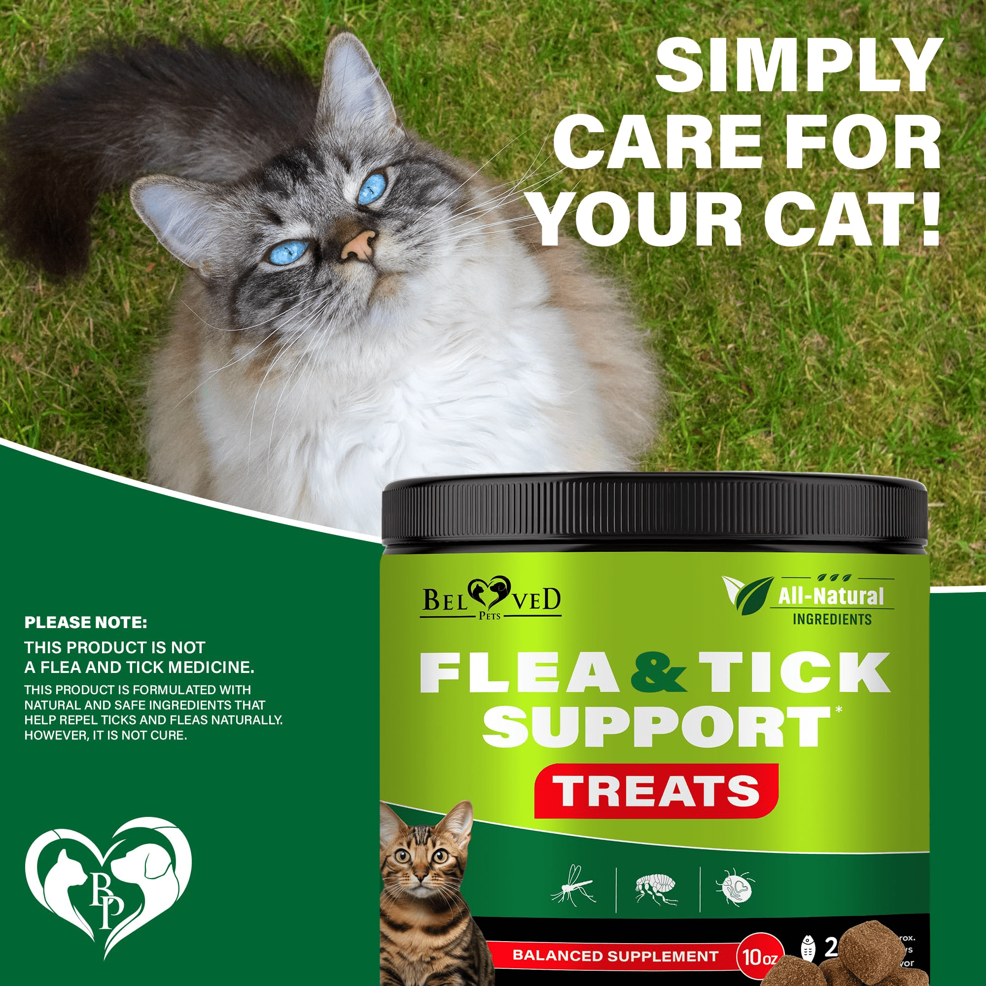 Beloved Pets Support Natural Salmon Chews for Cats