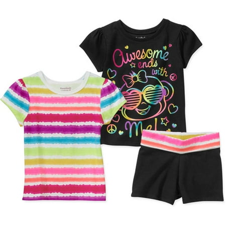 Garanimals Garanimlas Baby Girls' 3-piece Graphicte