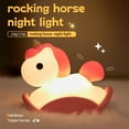 thumbnail image 2 of MYKOMI Night Light for Kids, Cute Squishy Unicorns Bedside Lamp, Kawaii Animals Silicon Light Up for Boys and Girls, LED Decor Nightlight for Toddler Bedroom and Kid Room, 2 of 7