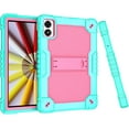 thumbnail image 6 of FIEWESEY Case for VORTEX T10M PRO+ Tablet/VORTEX T10M PRO PLUS Tablet Kids Case Cover with Shockproof Kick Stand for VORTEX T10M PRO PLUS 10.1 inch tablet (Green/Pink), 6 of 7