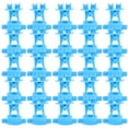 thumbnail image 1 of KAKOWELY 50 Pcs Isolants Électriques pour Clôture, Dispositif de Remplacement, Isolants pour Fil de Clôture de Ferme, 2,32 Pouces X 1,89 Pouces X 1,5 Pouces, 1 of 5