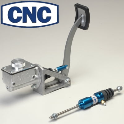 Floor Mounting Kit - Cnc Blue Floor Mount Clutch Pedal Assembly Kit Short 3/4 Inch Master Cylinder And Slave Cylinder