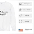 thumbnail image 6 of A Classic Never Goes Out of Style Sweatshirt Vintage Steamboat Willie Retro Timeless Cartoon Riverboat 1928 Crewneck, 6 of 7
