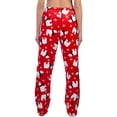 thumbnail image 4 of Jo & Bette Women’s Plush Pajama Lounge Pants, PJ Sleep Pants Regular and Plus, 4 of 7