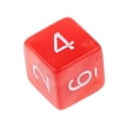 thumbnail image 3 of Paquete de 10 piezas D&D Juegos de rol de varios lados D6 D10 D12 D20 Dados - rojo, 16mm Baoblaze 10 piezas, 3 of 7