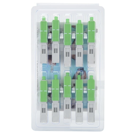 SC Connector, 0.2 DB Insertion Loss Strong Repeatability Optical Fibre Connector For 2.0/3.0 Or FTTH Patch Cord