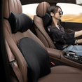 thumbnail image 3 of Car Seat Head Neck Rest Massage Auto Pillow Space Memory Neck Headrest Car Vehicular Pillow Seat Headrest Accessories, 3 of 3