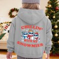 thumbnail image 2 of Staki Kids Ugly Christmas Sweatshirt Funny Hoodie Pullover With Pockets Girl Hoodies(Gray,11-12 Years), 2 of 7