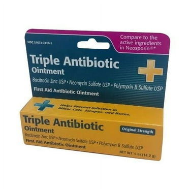Taro Neosporin First Aid Triple Antibiotic Antiseptics Ointment Original Strength, 1 Ct
